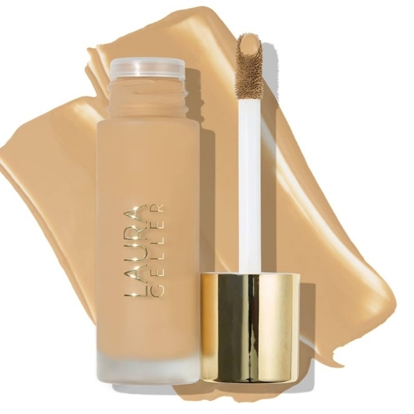 Laura Geller Double Take Liquid Foundation: Golden Medium, NIB - Picture 1 of 7